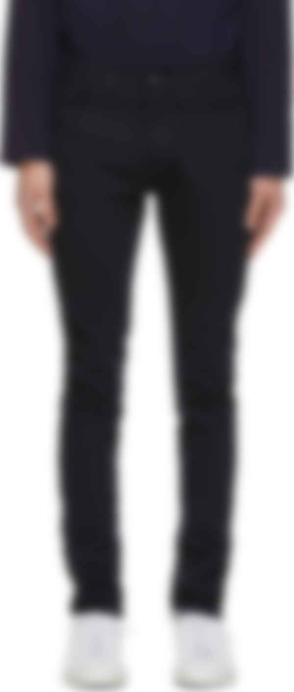 navy blue skinny jeans