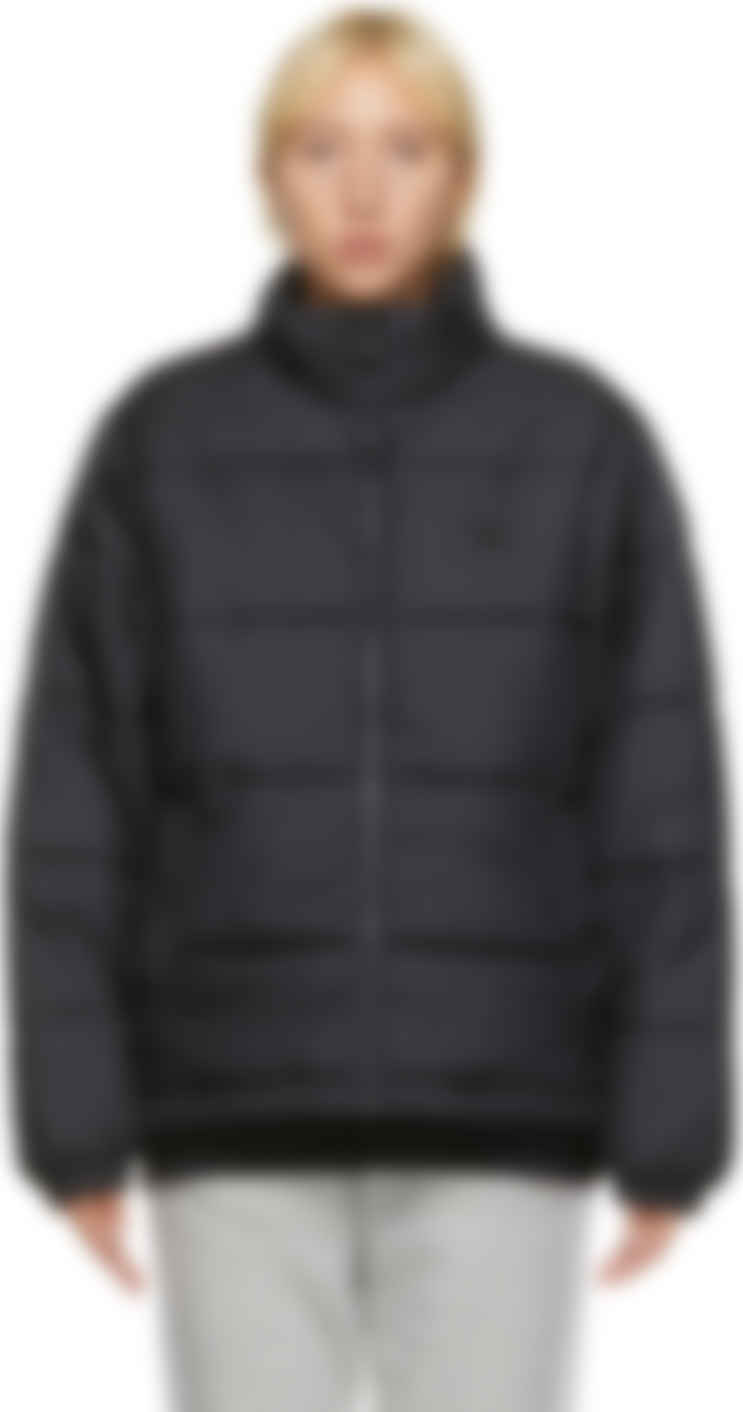 adidas winter jacket black