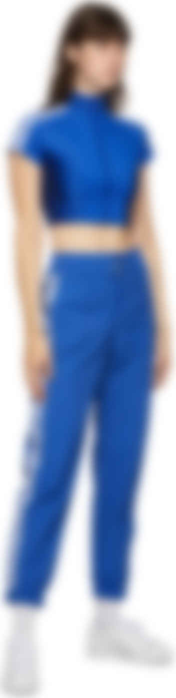 adidas originals blue track pants