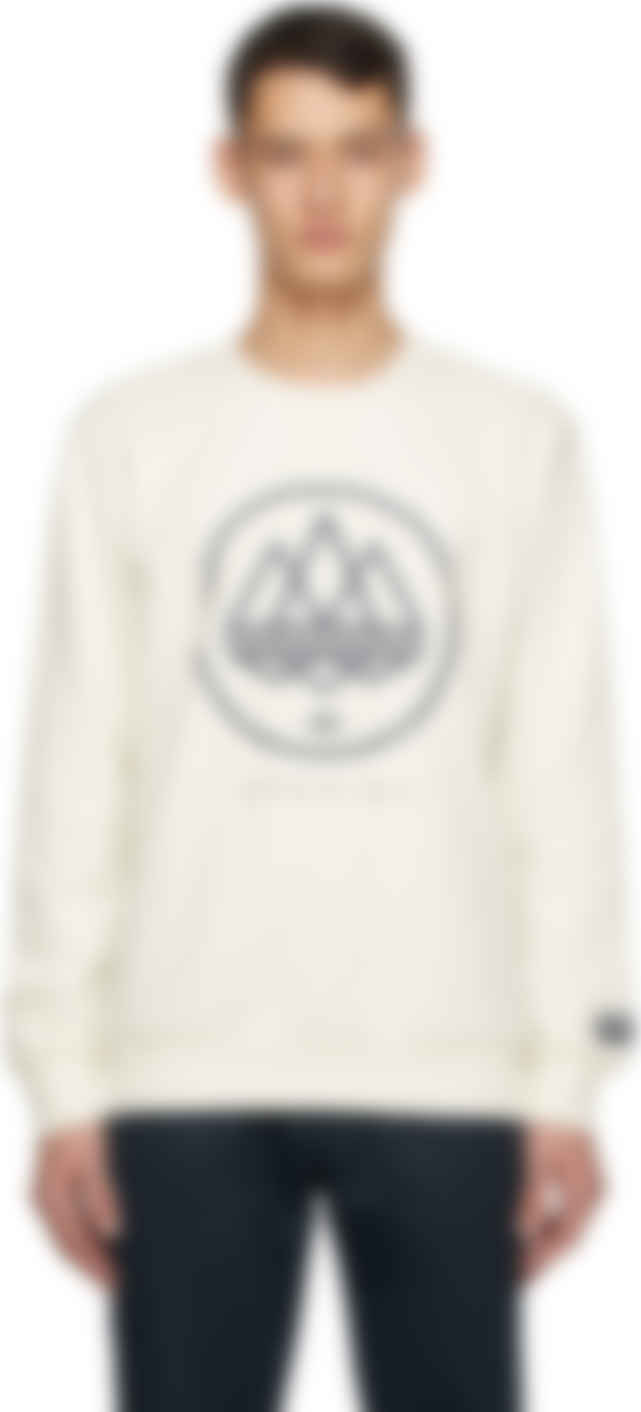 adidas Originals: Off-White 'Spezial' Logo Sweatshirt | SSENSE