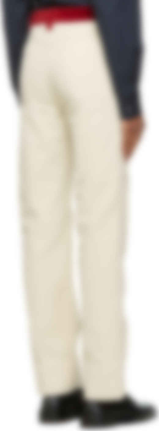 white corduroy jeans