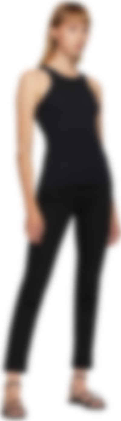 toteme straight denim black