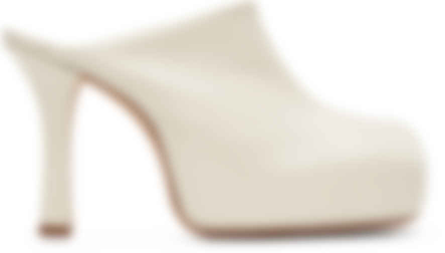 bottega veneta white mules