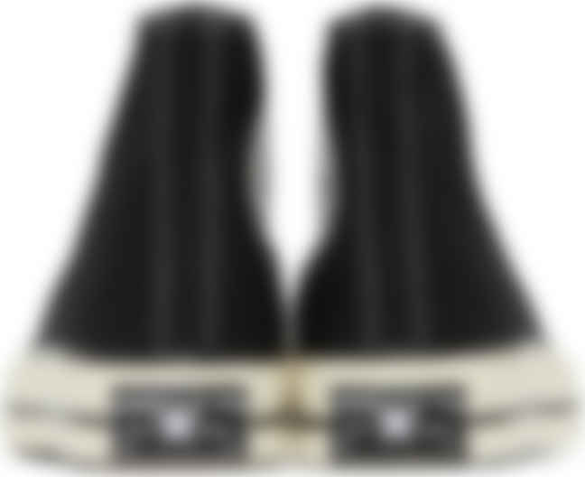 black chuck 70 high sneakers
