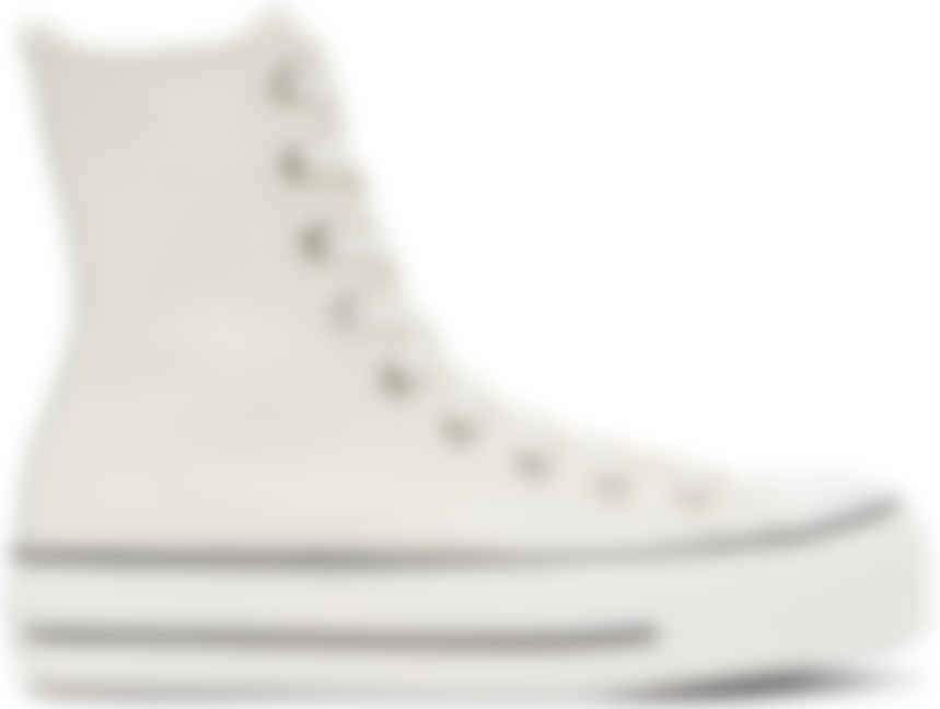 Converse オフホワイト レザー Chuck Lift ハイカット スニーカー メンズ Ssense 日本