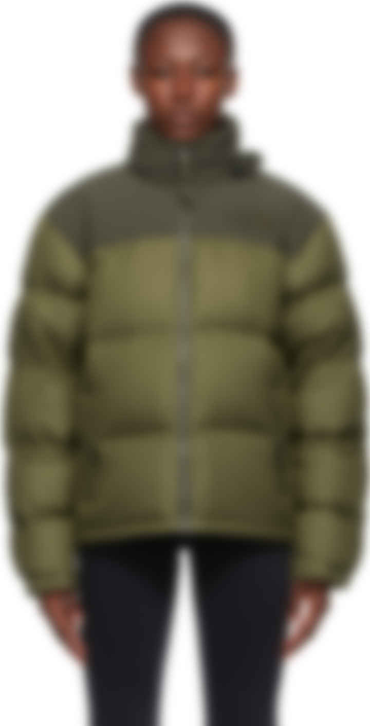 The North Face グリーン ダウン エコ ヌプシ ジャケット Ssense 日本