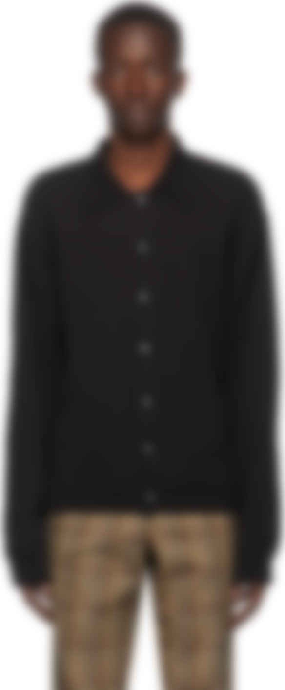 evening cardigan black