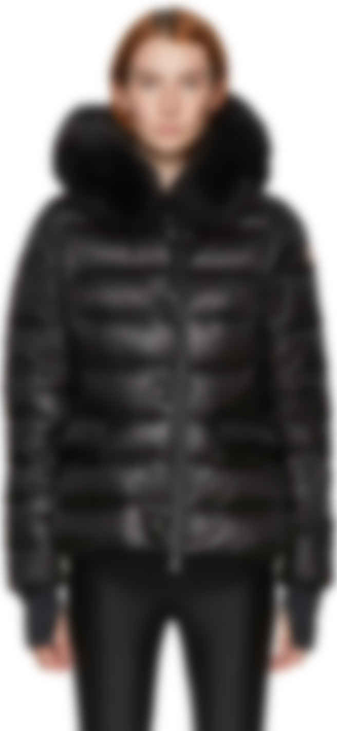 Black Down Armonique Puffer Jacket 