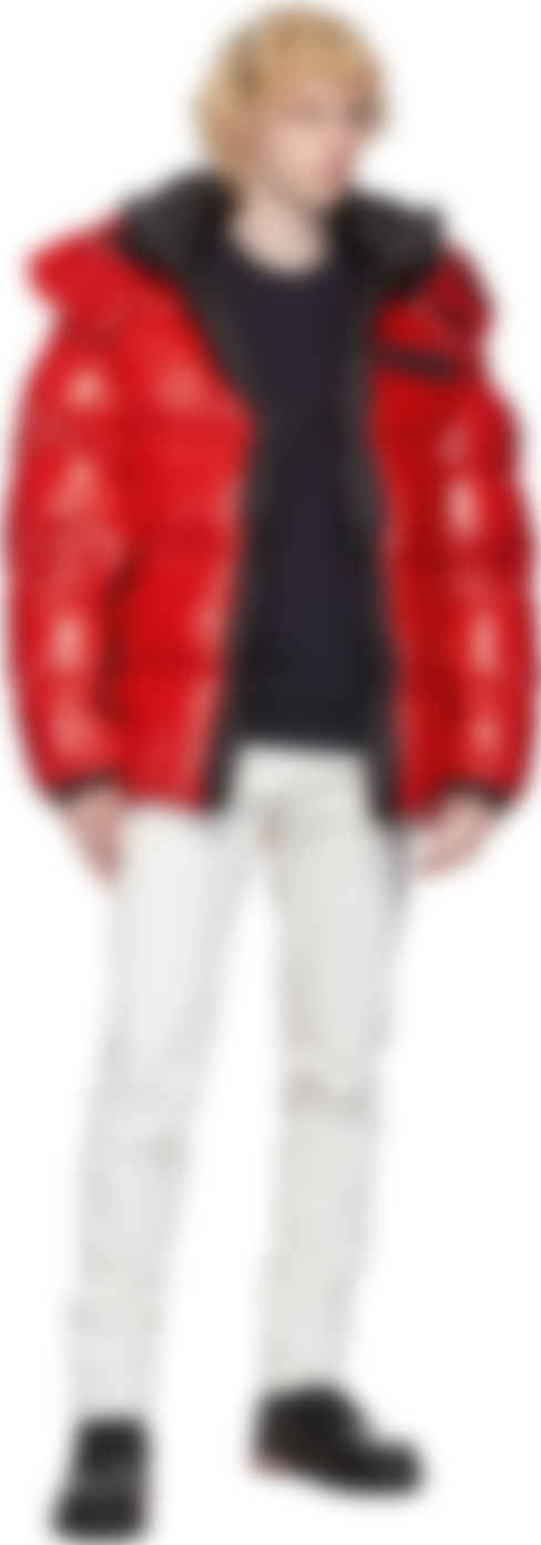 Red Down Verrand Puffer Jacket 