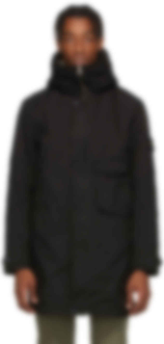 stone island coat fur