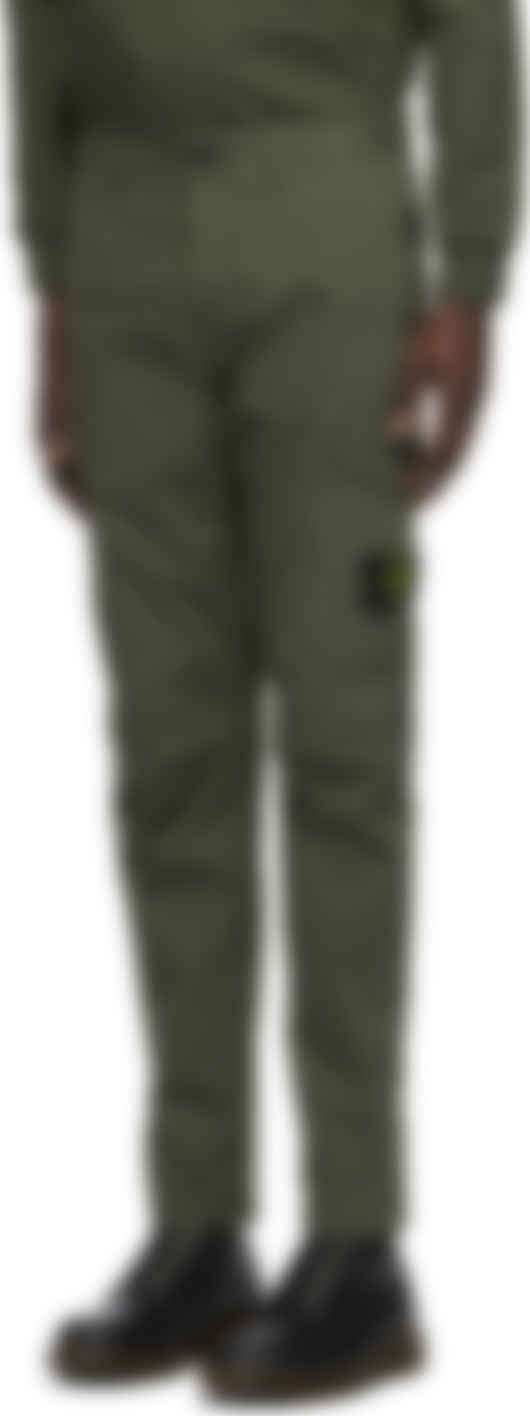 green stone island cargo pants