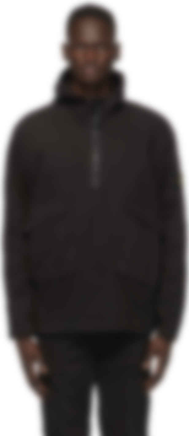 stone island garment dyed stretch overshirt