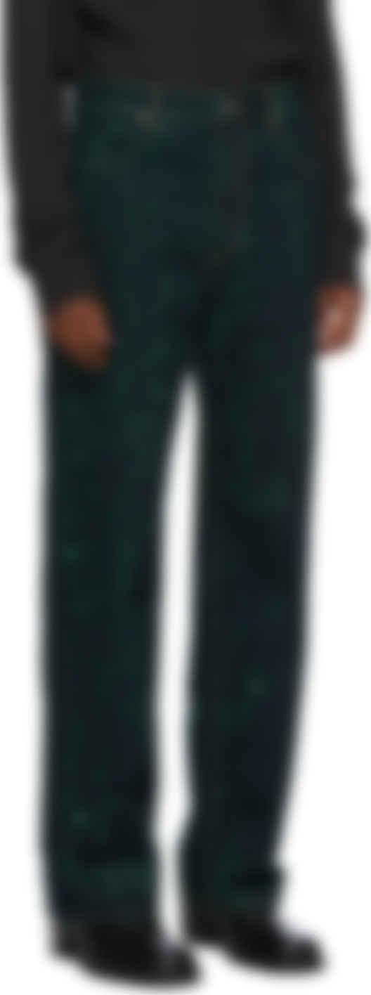 eckhaus latta green jeans