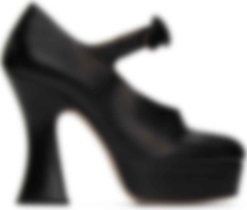platform mary jane heels