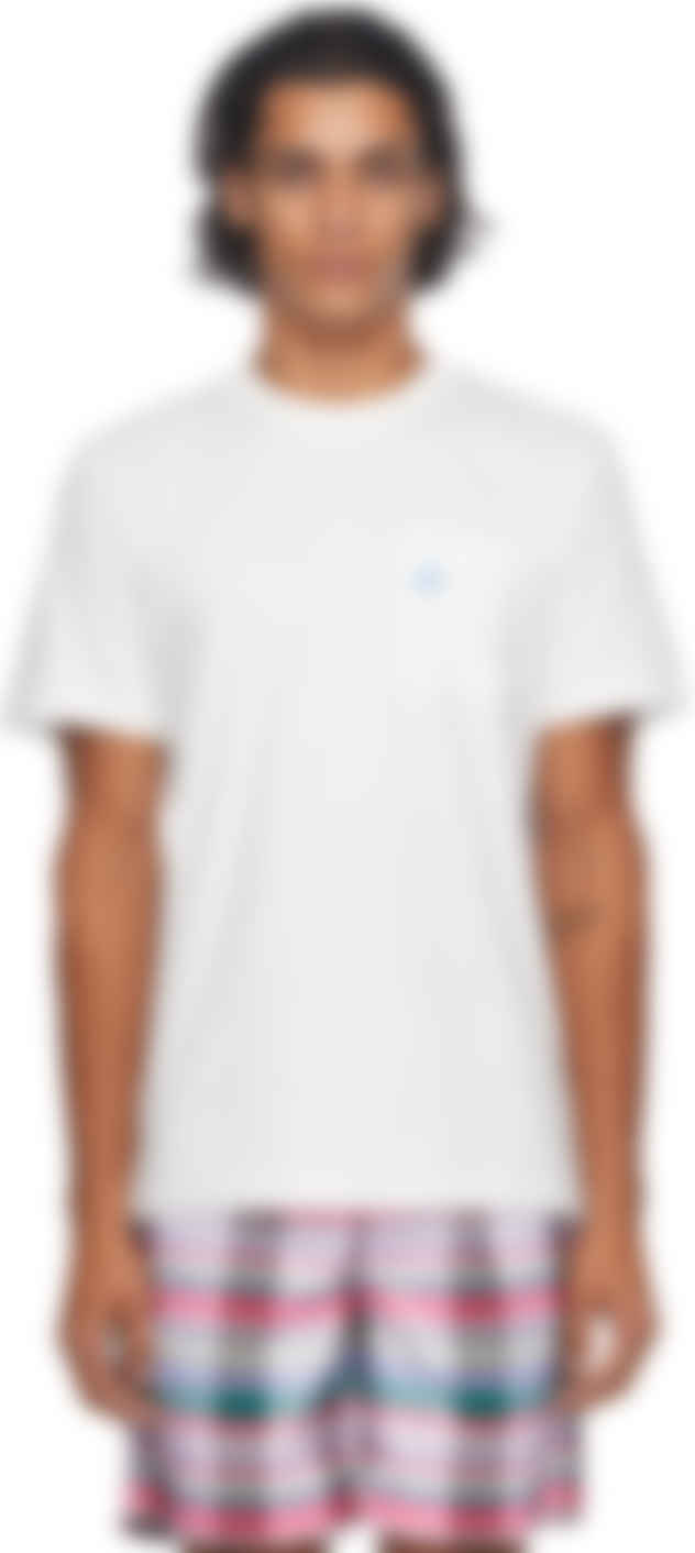 Noah Nyc Adidas Originals Edition ホワイト シェル ロゴ ポケット T シャツ Ssense 日本 Noah Nyc Adidas Originals Edition ホワイト シェル ロゴ ポケット T シャツ Ssense 日本