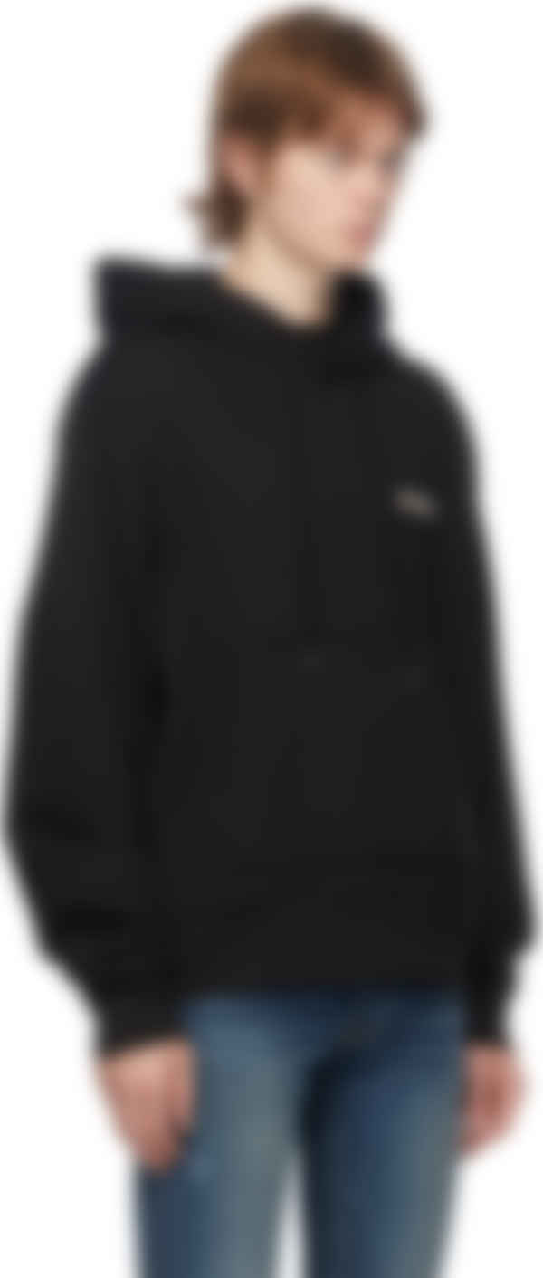 black large hoodie