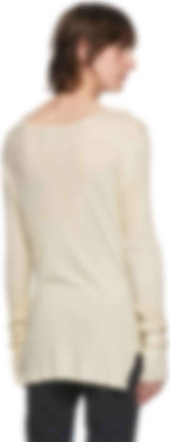 white fitted long sleeve