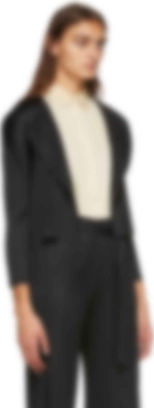 pleats please issey miyake cardigan