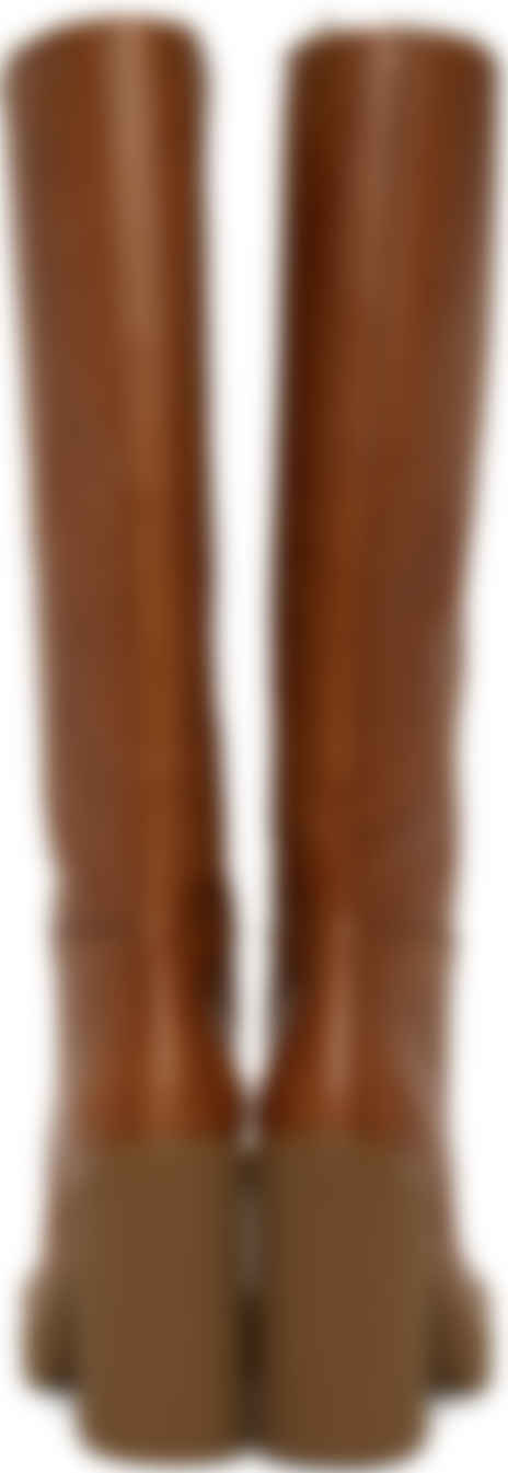 prada boots brown