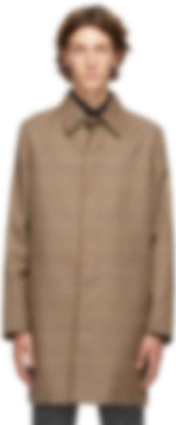 tan car coat