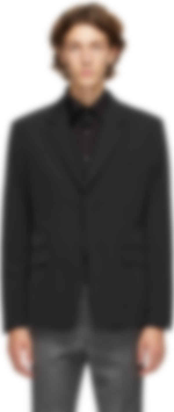 prada black blazer