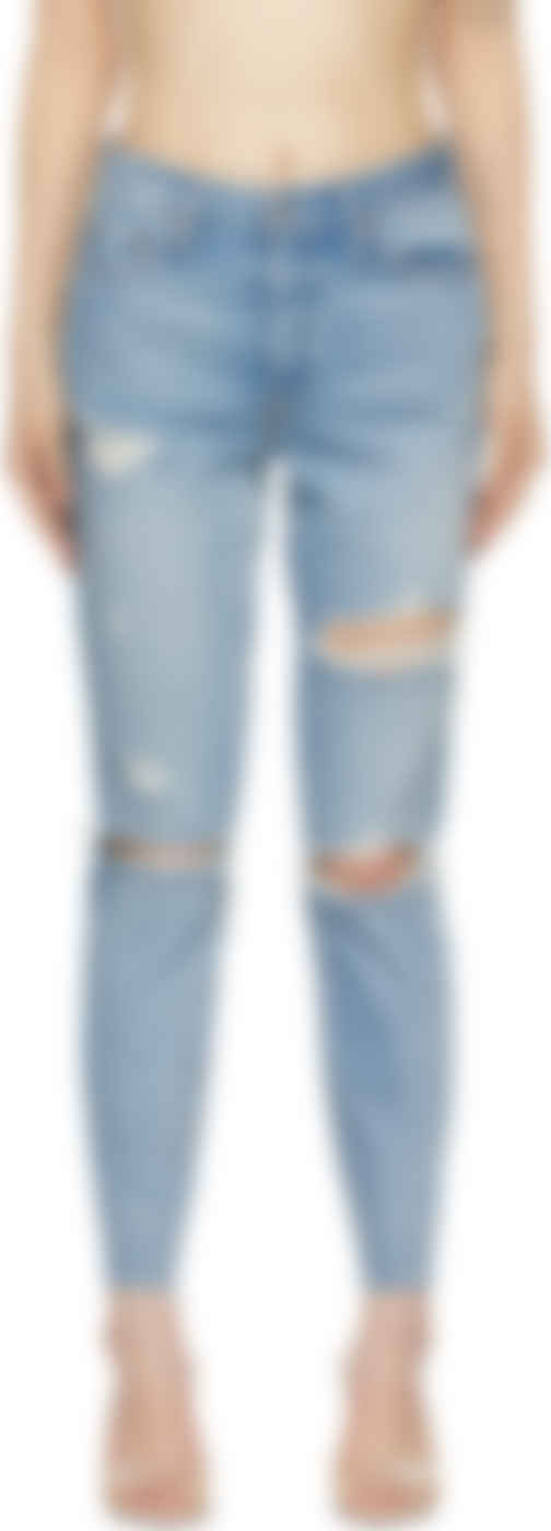 butt slit jeans