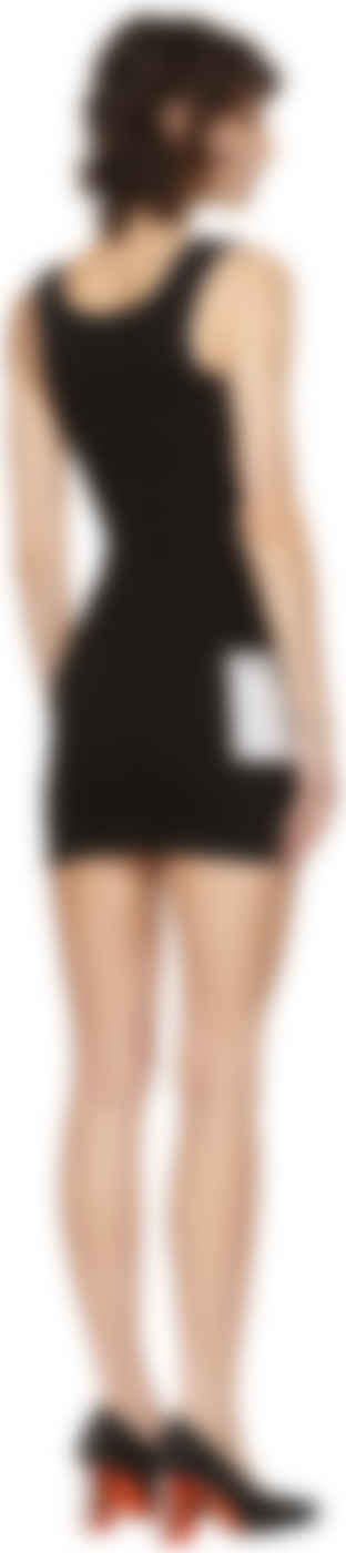 black denim zip dress