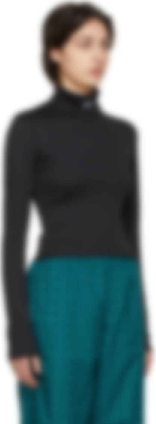 nike black turtleneck