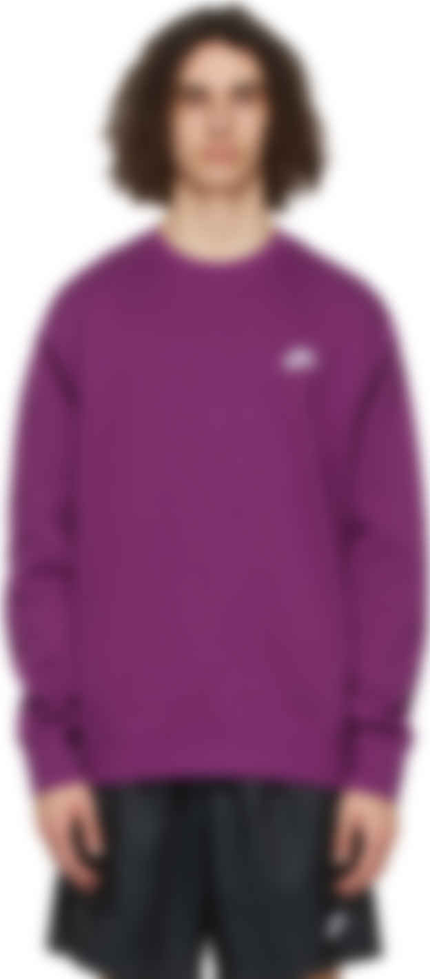 Nike purple sweatshirt Clearance