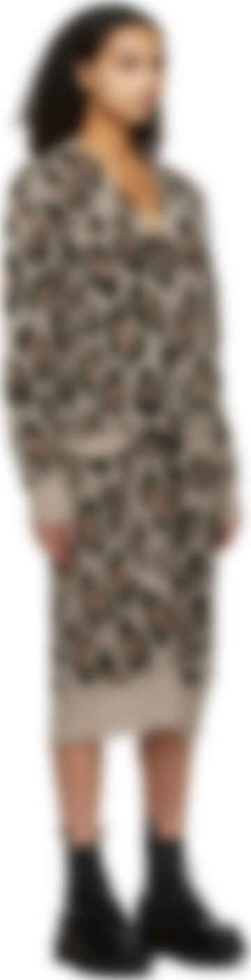 r13 leopard cardigan