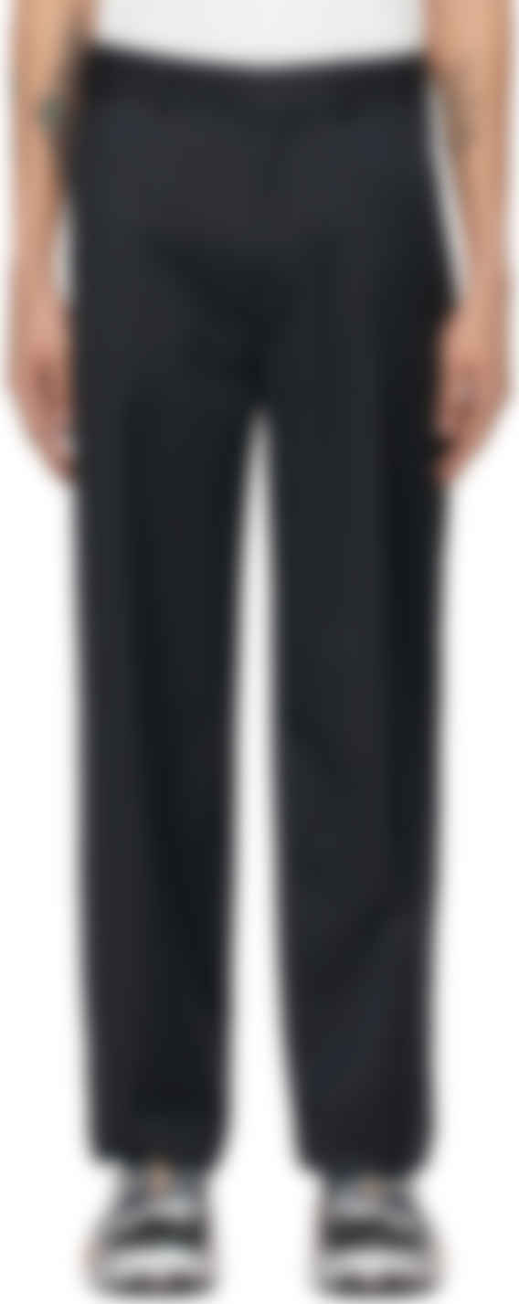Black Striped Blang Trousers