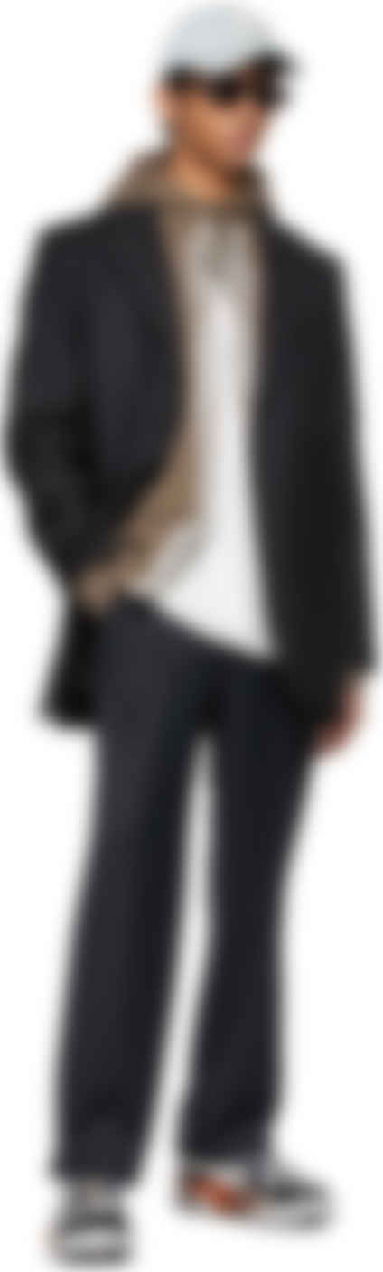 ADER error: Black Striped Blang Trousers | SSENSE ADER error: Black Striped Blang Trousers | SSENSE