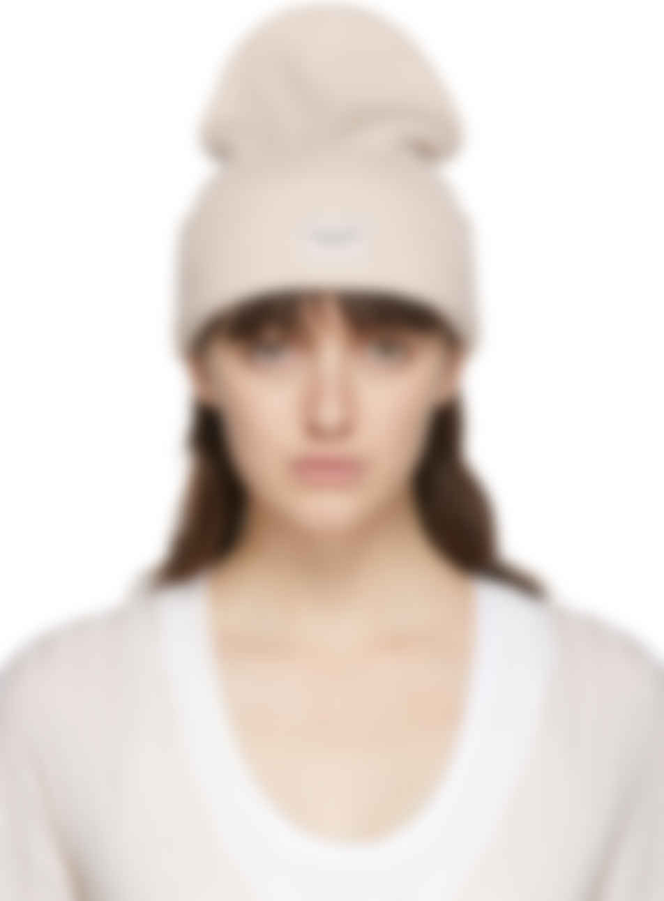 Rag Bone Off White Wool Addison Beanie Ssense