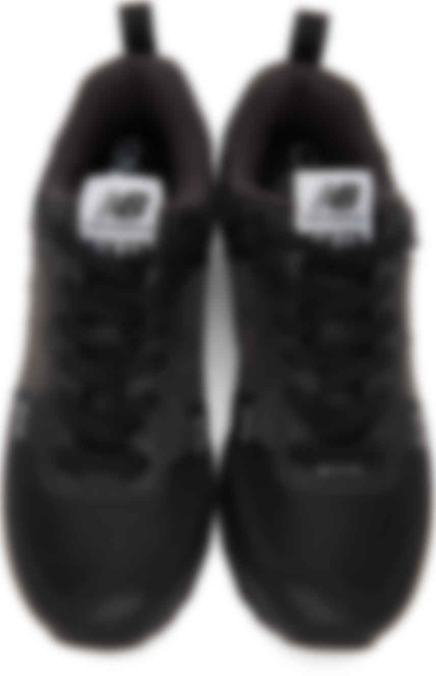 Comme des Garçons Homme: Black New Balance Edition 574 Sneakers ...