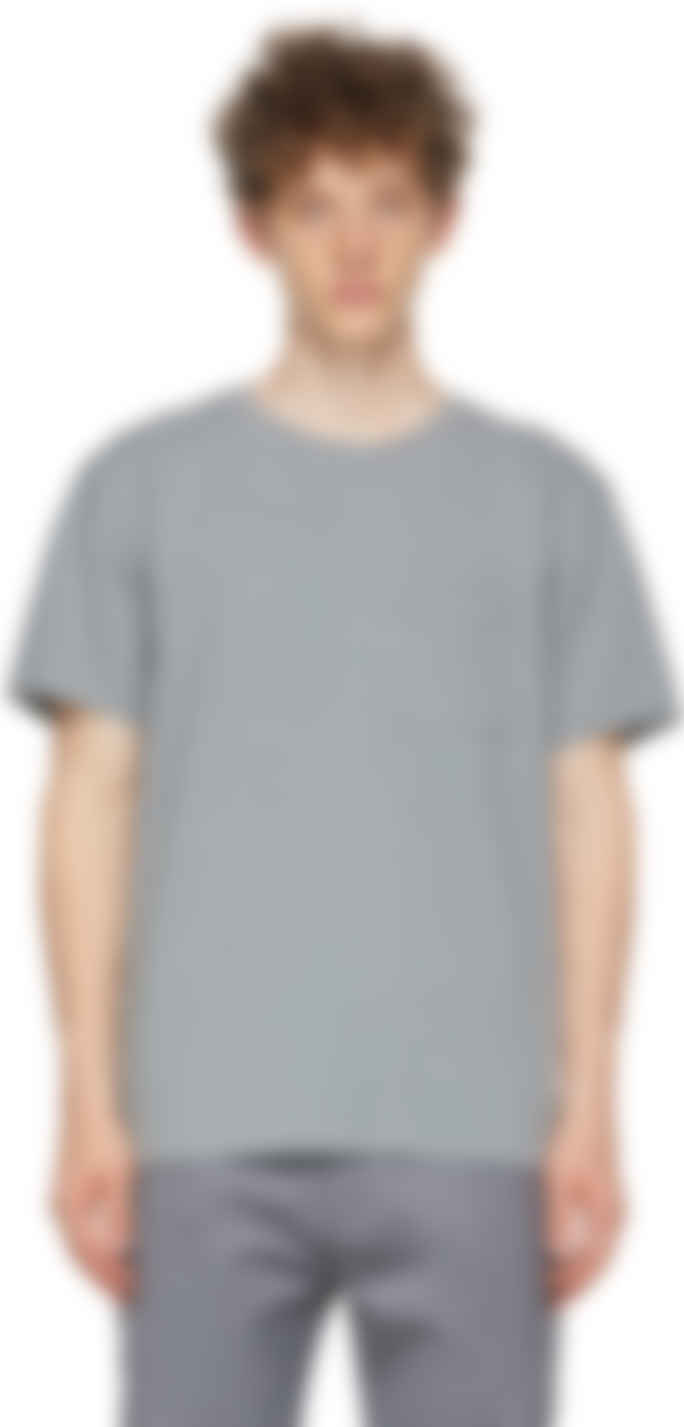 灰色 Standardized Logo Pocket T 恤