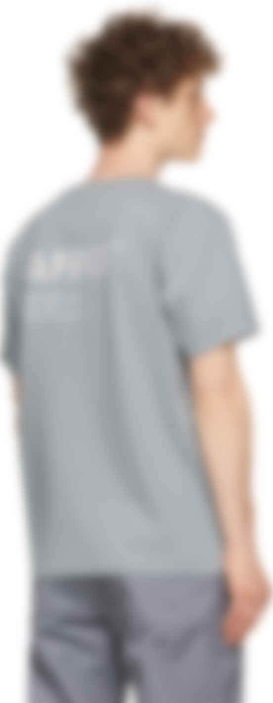 AFFXWRKS: 灰色Standardized Logo Pocket T 恤| SSENSE