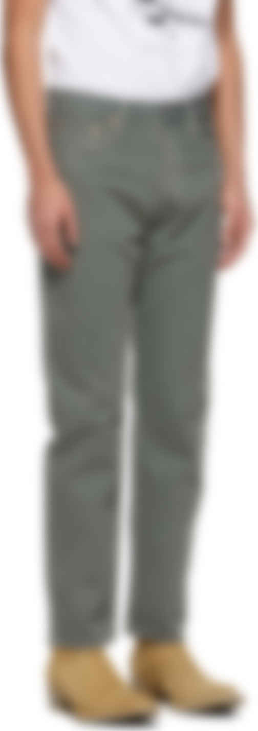 acne studios classic fit jeans