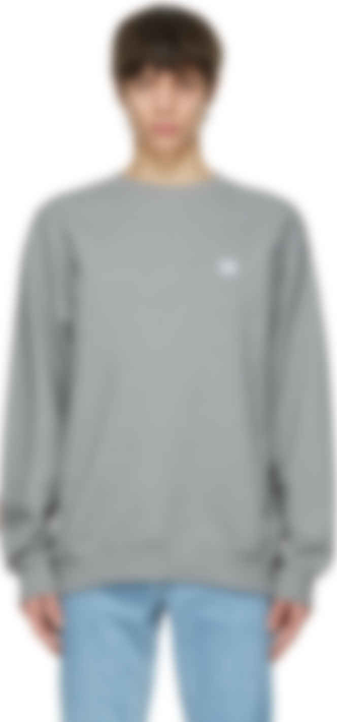 mens grey oversized sweatshirt