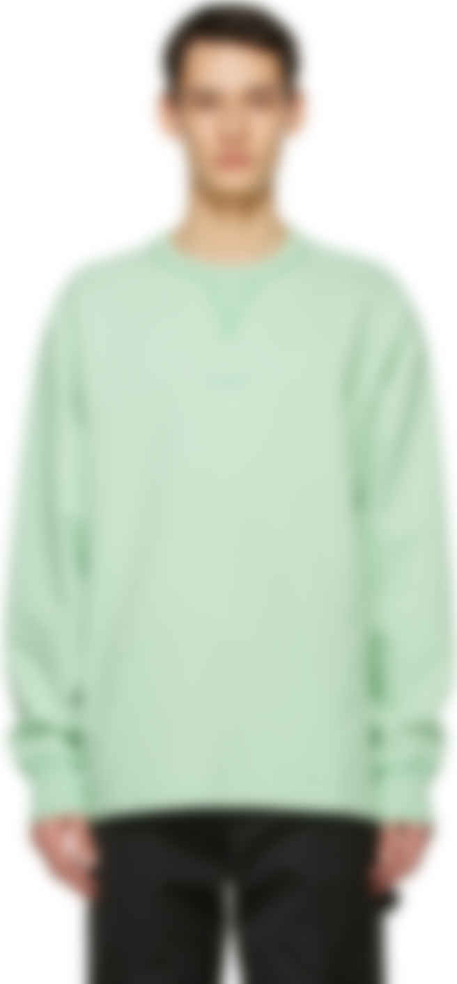 Green Logo Sweatshirt
