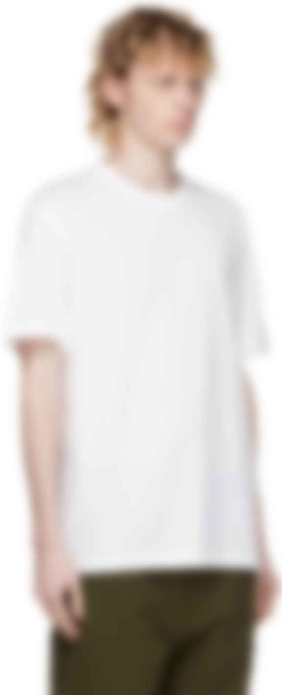 Y 3 ホワイト ロゴ T シャツ Ssense 日本