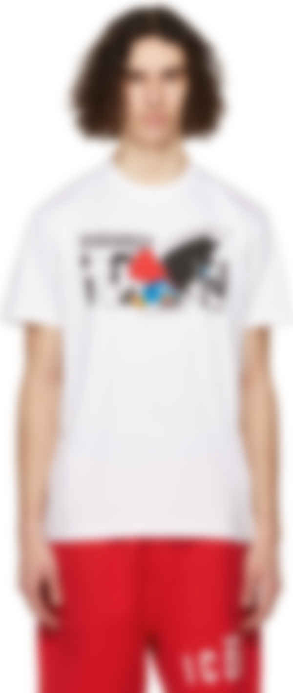 dsquared2 white t shirt