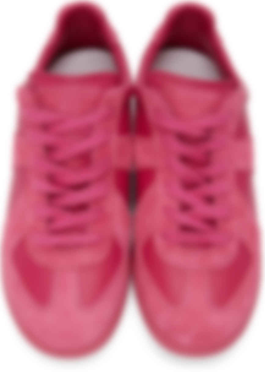 pink maison margiela sneakers