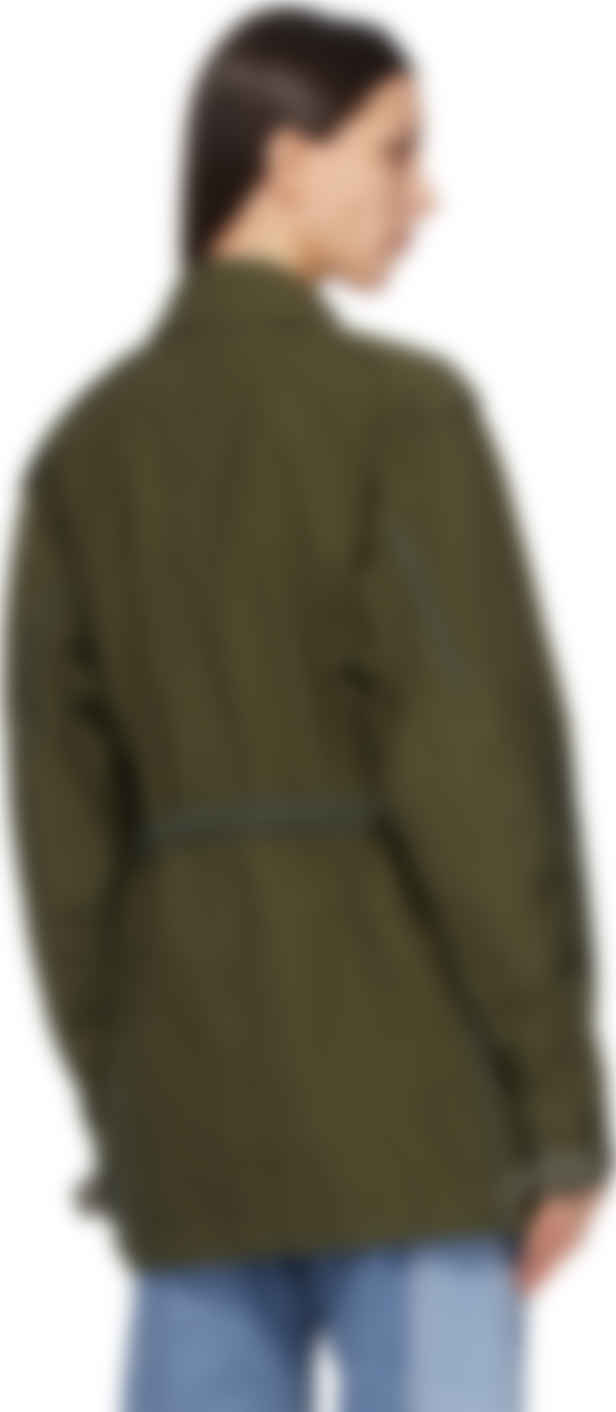 Moncler Genius: 1 Moncler JW Anderson Khaki Field Jacket | SSENSE