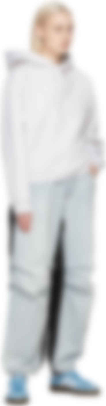 alexander wang jeans blue and black
