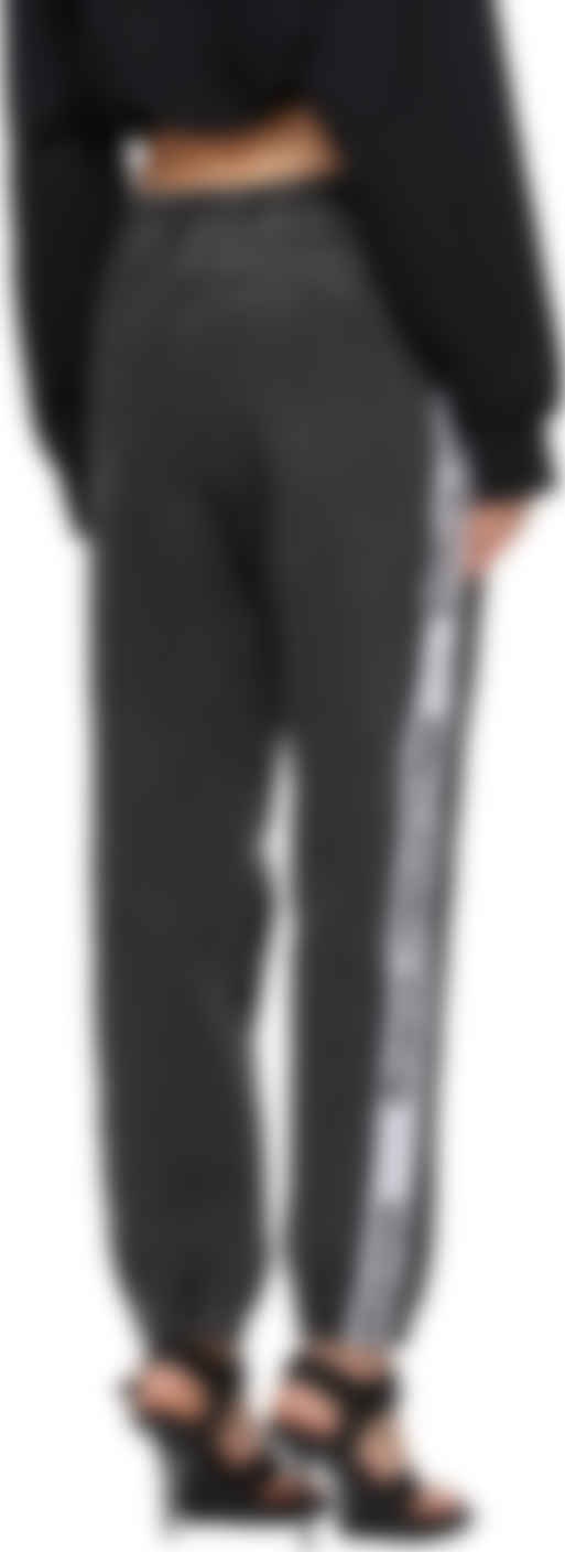 alexander wang logo tape jogger