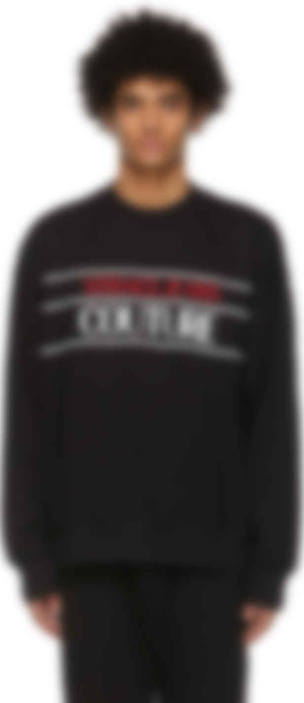 versace jeans couture black sweatshirt