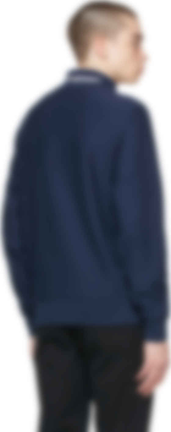 mock collar sweatshirt