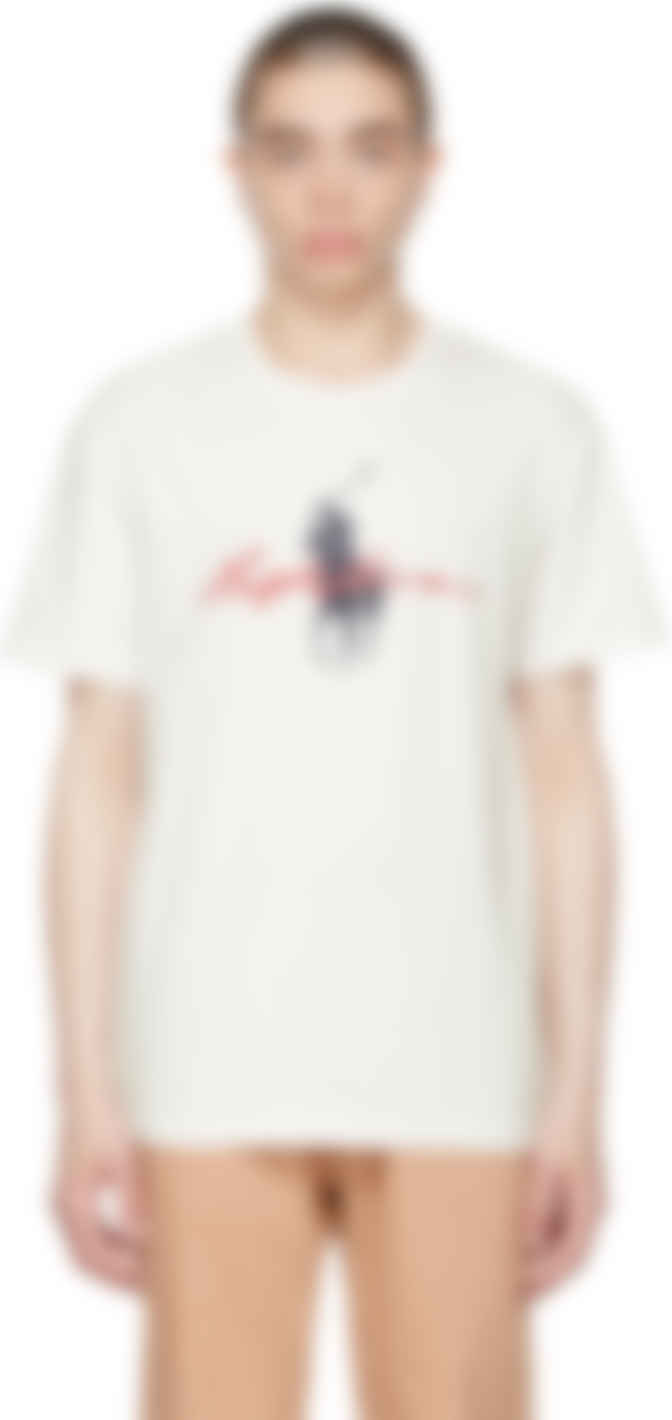 big polo logo t shirt