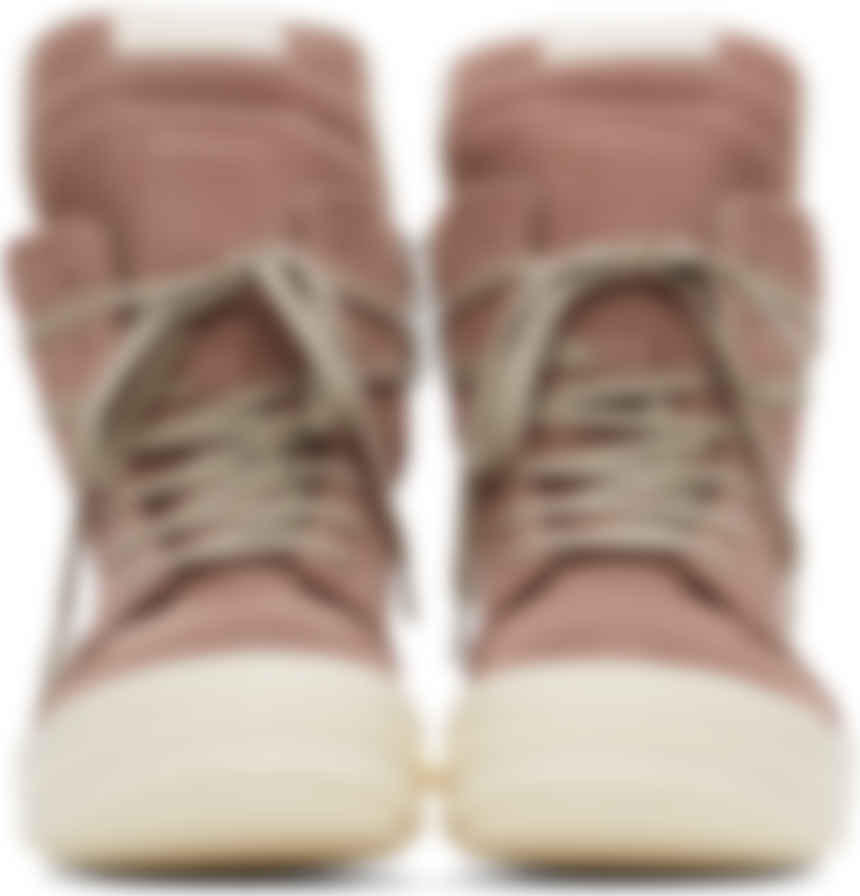 Rick Owens ピンク Geobasket ハイカット スニーカー Ssense 日本