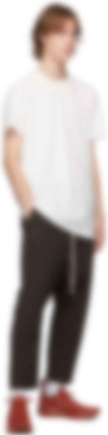 rick owens orange sneakers